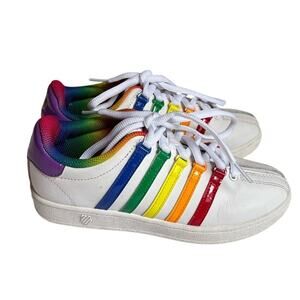 K Swiss Classic VN Sneakers with Colorful Stripes Children's size 2
